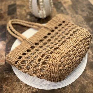 Straw handbag 👜